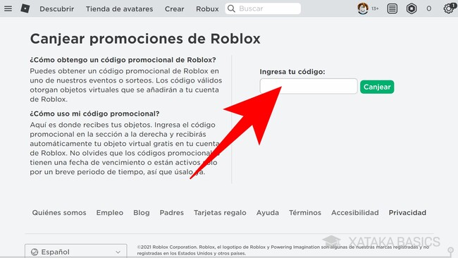 guia completa donde y como canjear codigos de roblox facilmente